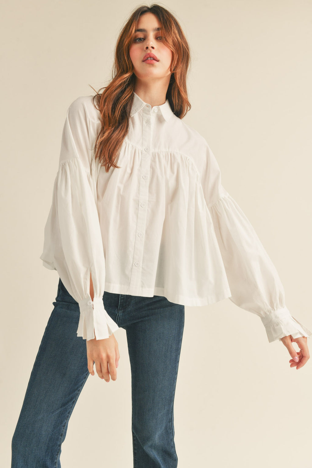 Keep It Simple Button Down Top