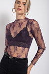 Sheer Design Top