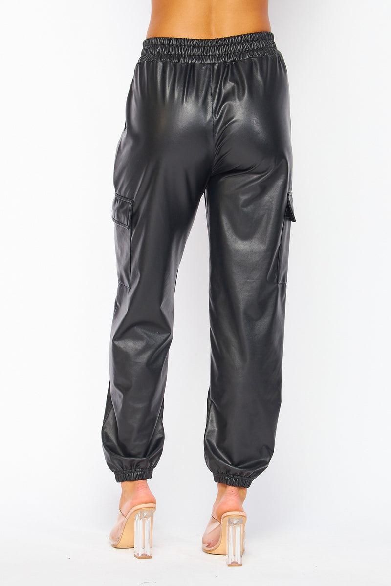 Trending Leather Joggers