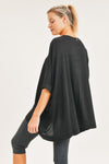 Easy Days Hi-Low Cape Shirt