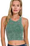 Meredith Ribbed Crop Tank