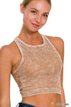 Meredith Ribbed Crop Tank