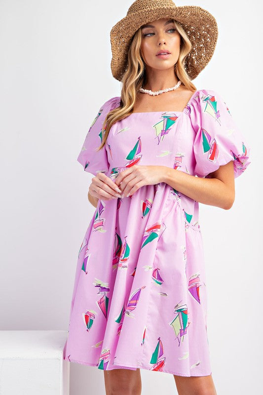 Sassy Sailboat Dress