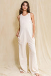 Tell Me Everything Wide Leg Jumpsuit