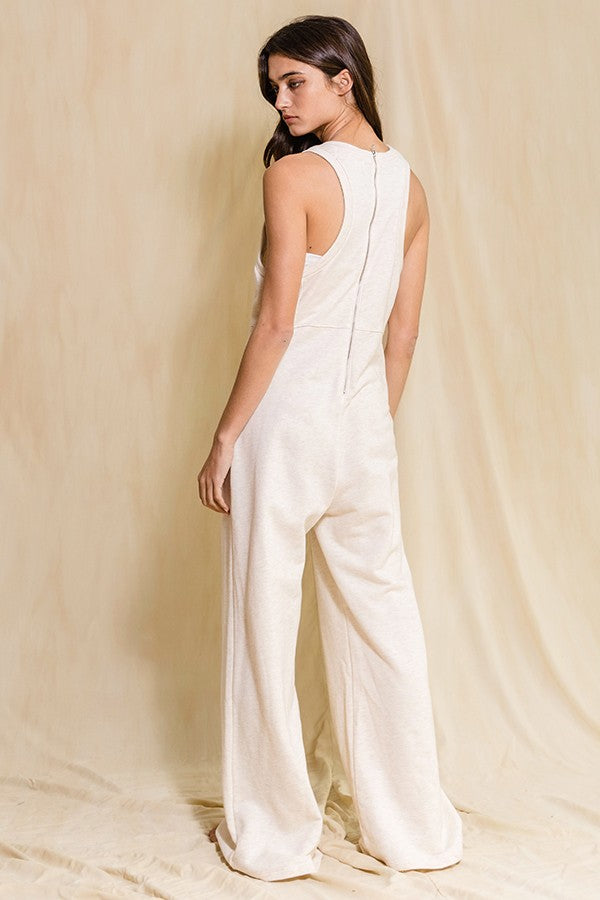 Tell Me Everything Wide Leg Jumpsuit