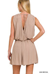 Crinkle Cascade Romper