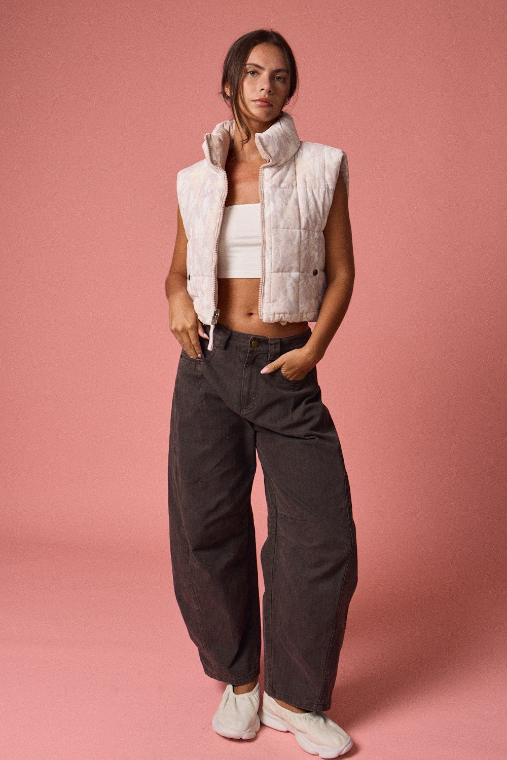 Inside Out Puffer Vest