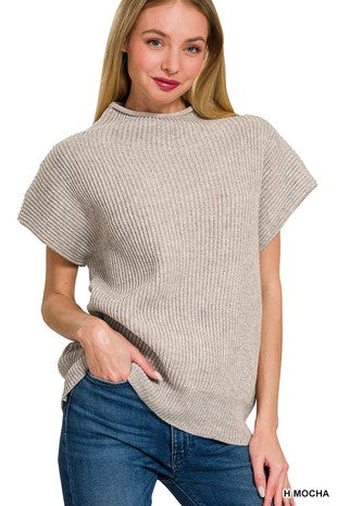 Powder Mock Neck