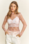 Girly Lace Top