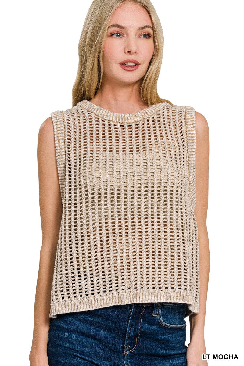 No Rush Sweater Tank
