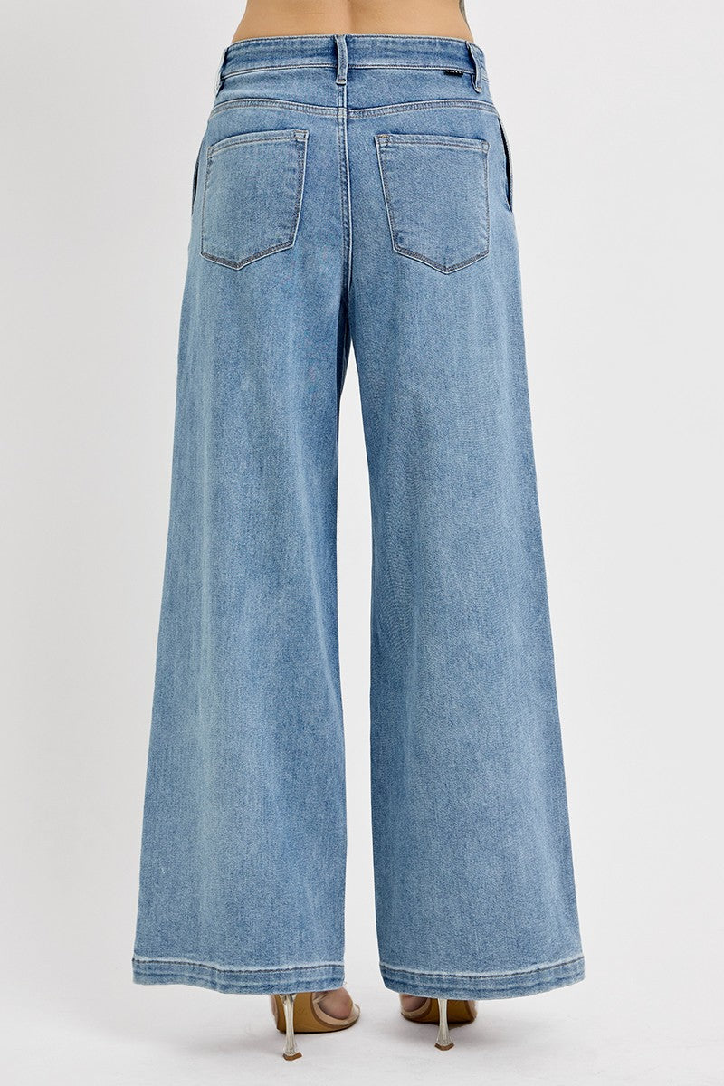 Slouchy Wide Leg Denim