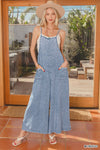 Indigo Chambray Jumpsuit