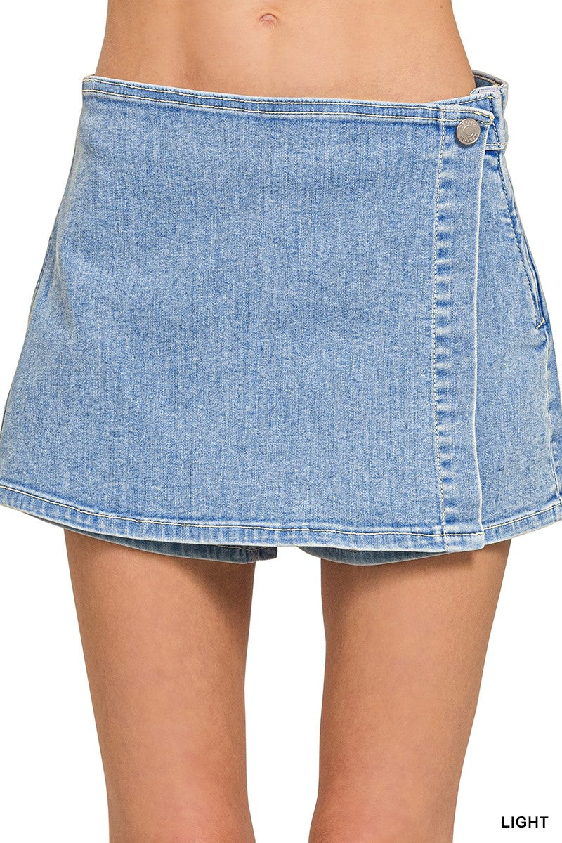 Drape and Flow Skort