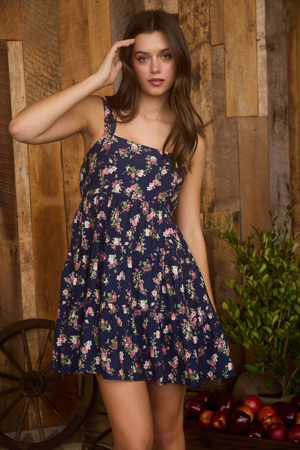 Seamless Floral Dress