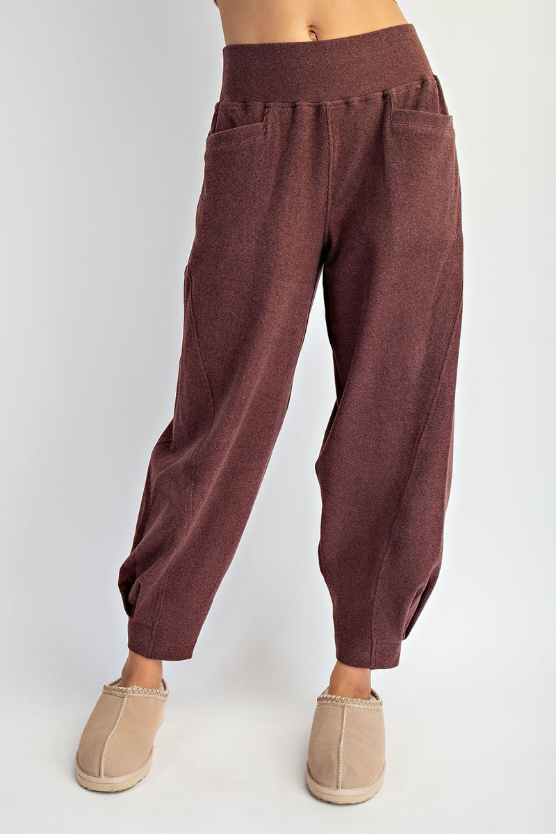Dark Cherry Pants