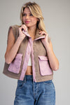 Mocha Blush Vest