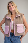 Mocha Blush Vest