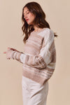 Relaxed Vibe Stripped Sweater