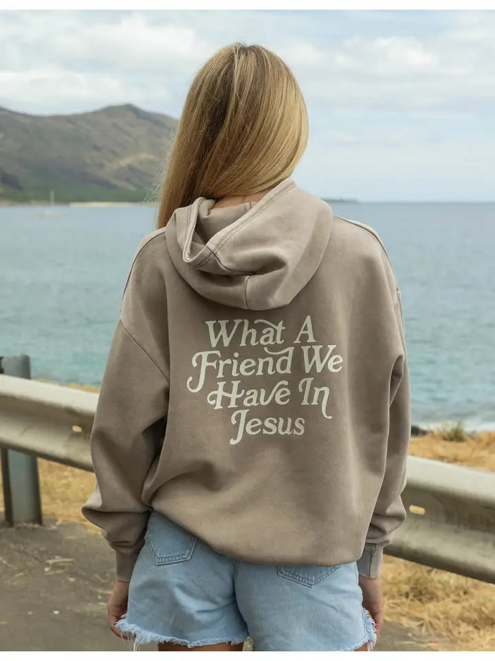 What A Friend in Jesus Unisex Hoodie