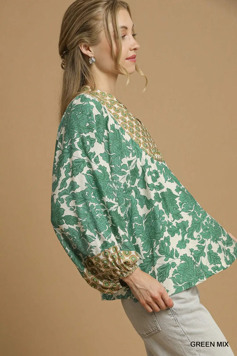 Fall Abstract Top