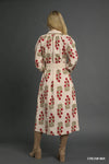 Fall Floral Dress