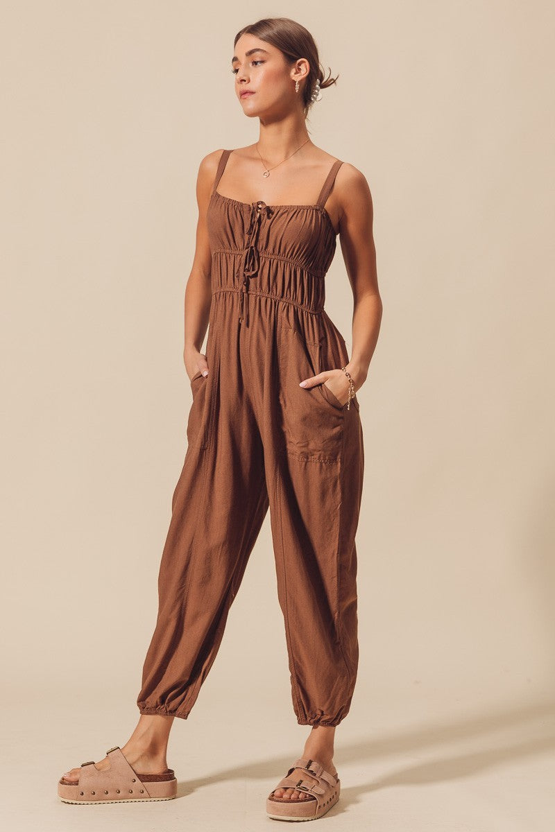 Can't Talk Now Jumpsuit
