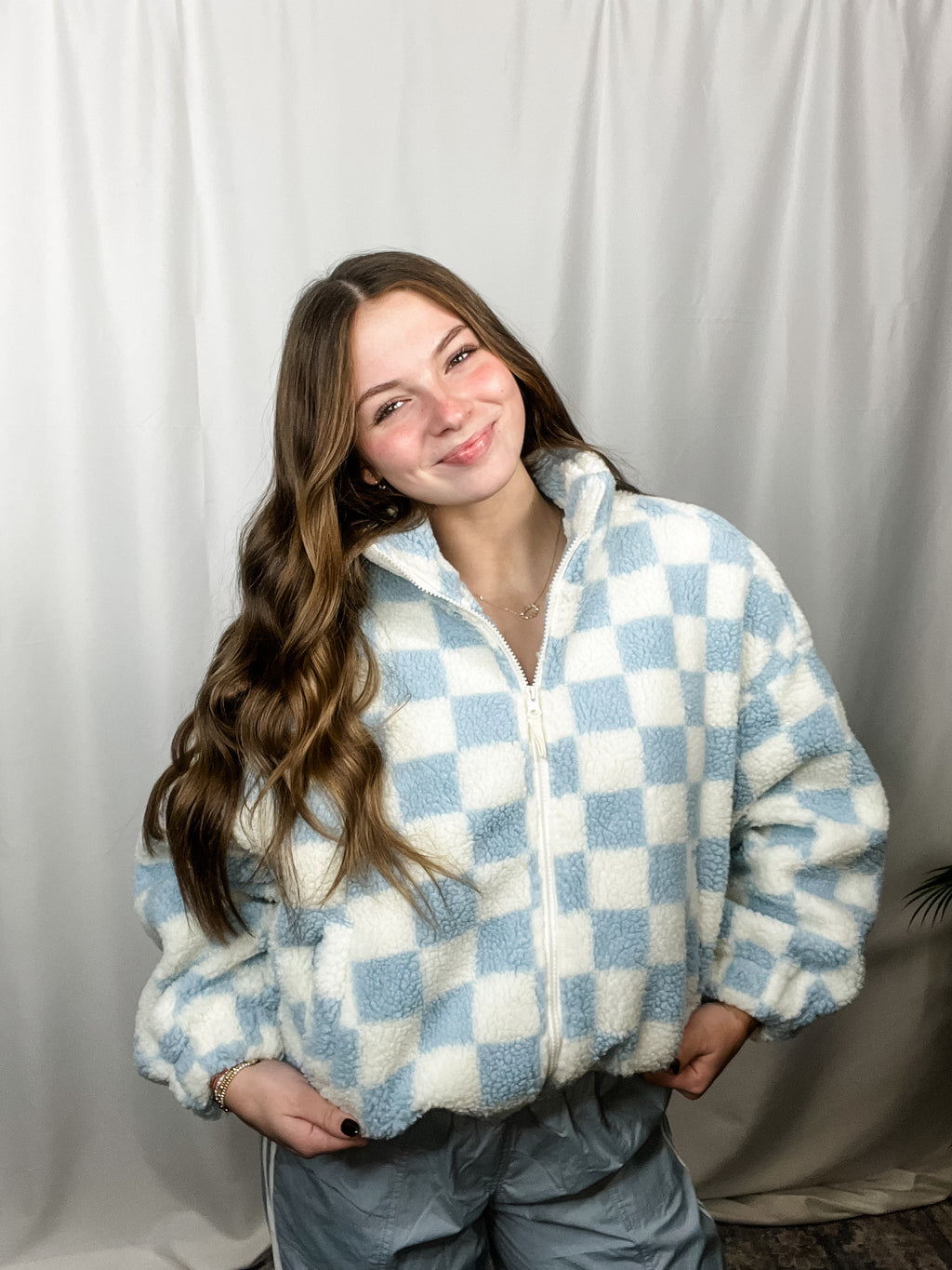 Alayna Checkered Jacket