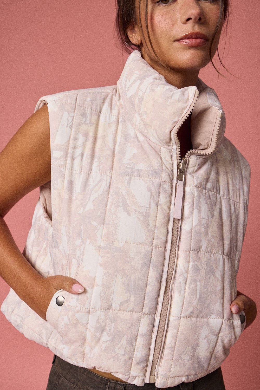 Inside Out Puffer Vest