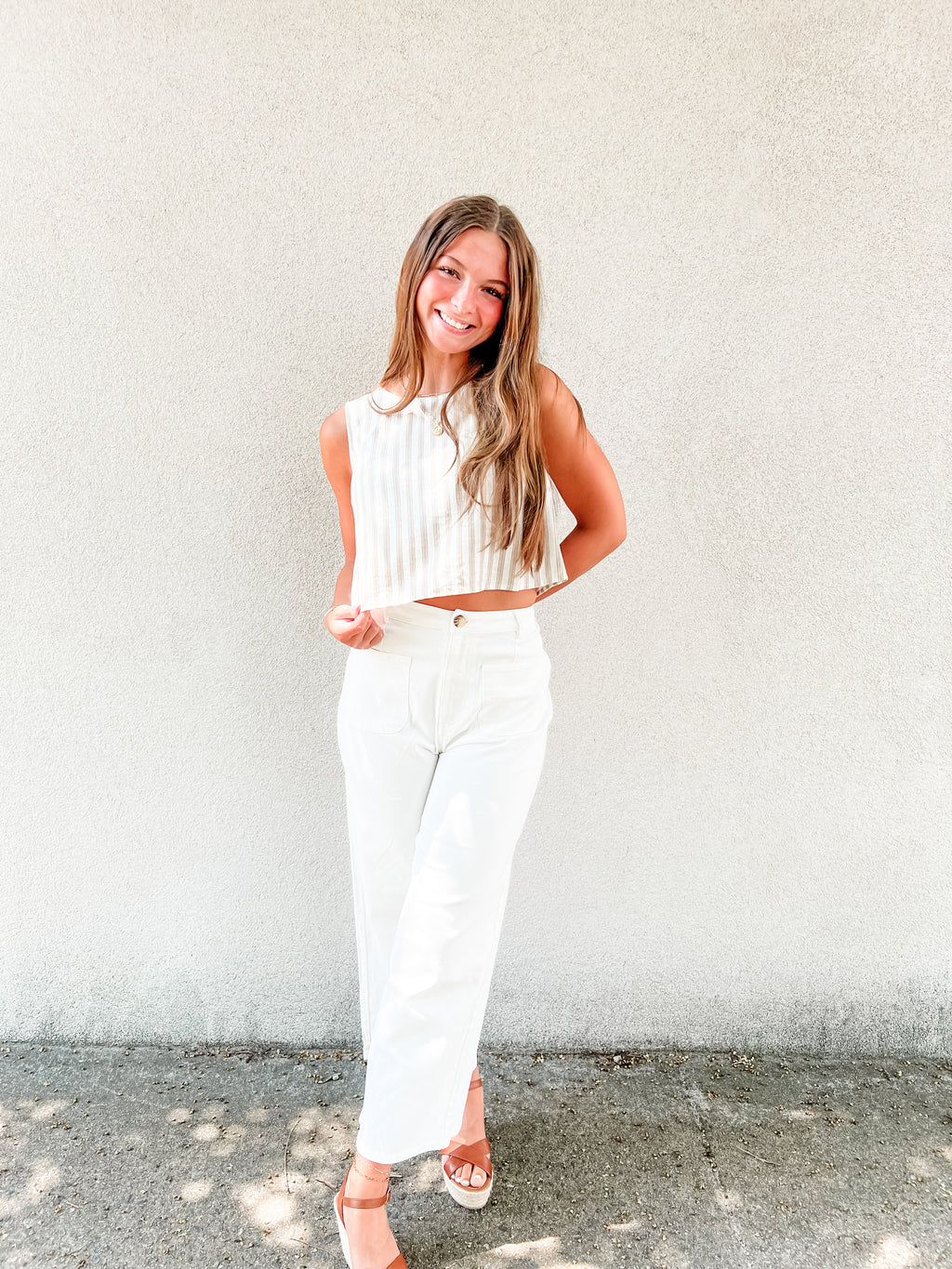 Suttle Stripe Tank