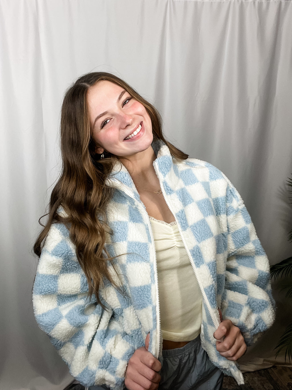 Alayna Checkered Jacket