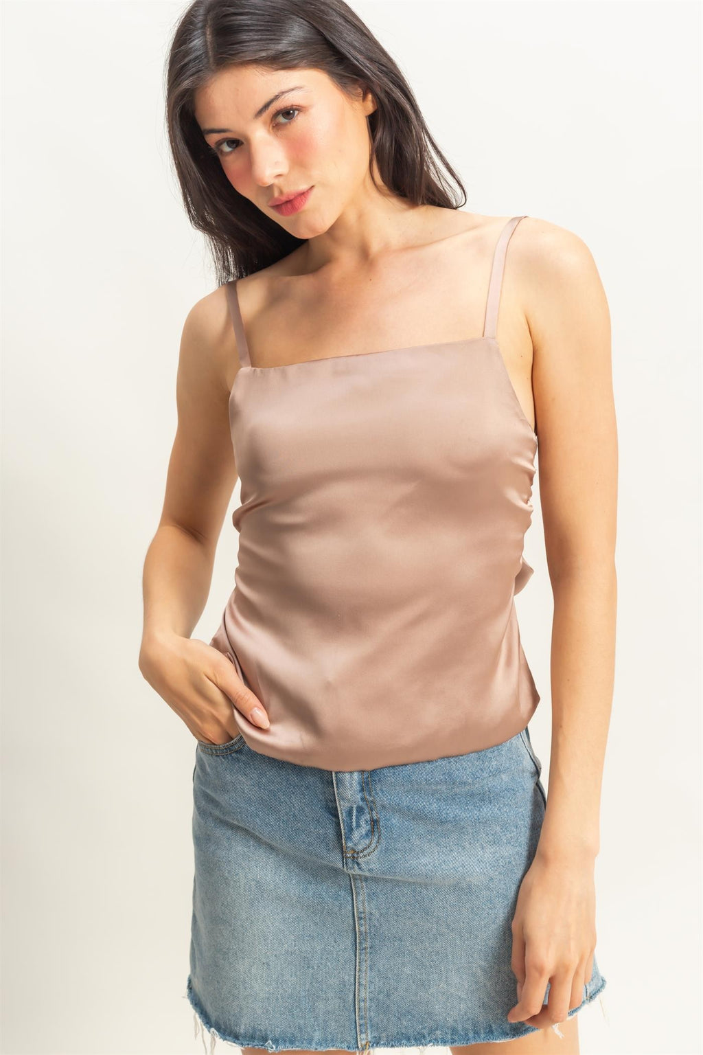 The Silky Scarf Top