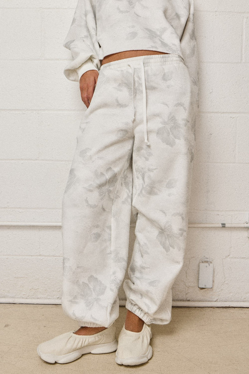 Winter Floral Sweatpants