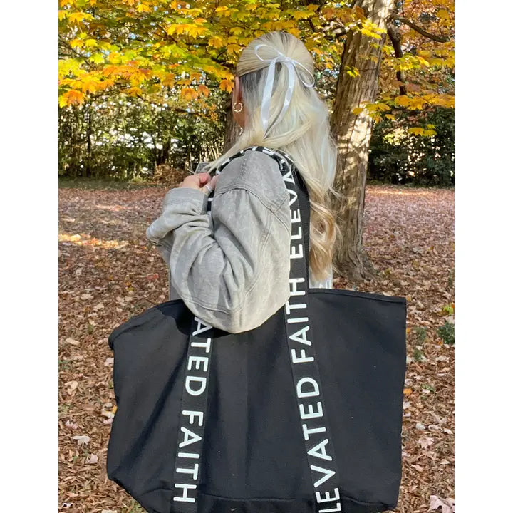Elevated Faith Large Tote