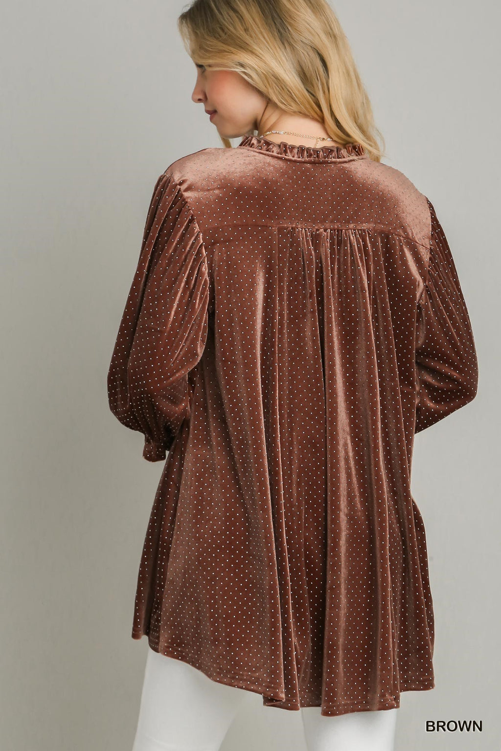 Beaded Tunic Top