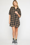 Love Hurts Flannel Dress