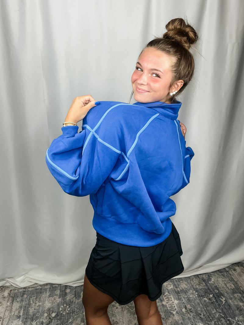 Cobalt Pullover
