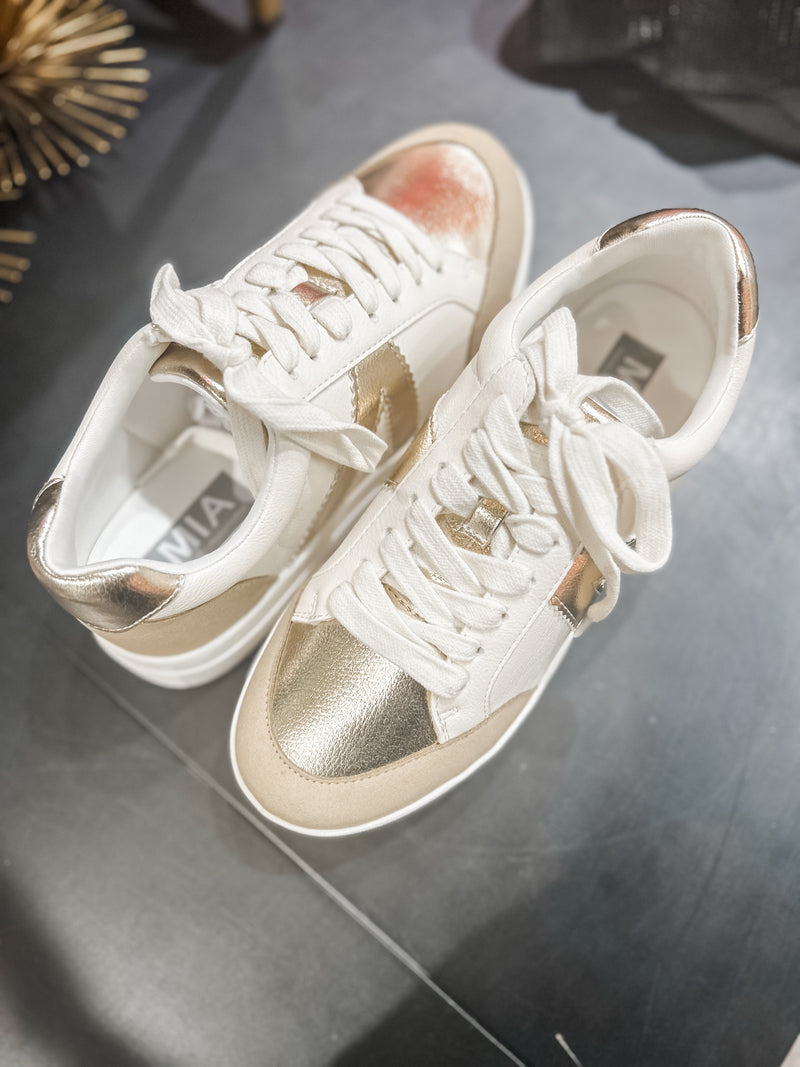 Stay Golden Sneaker by Mia