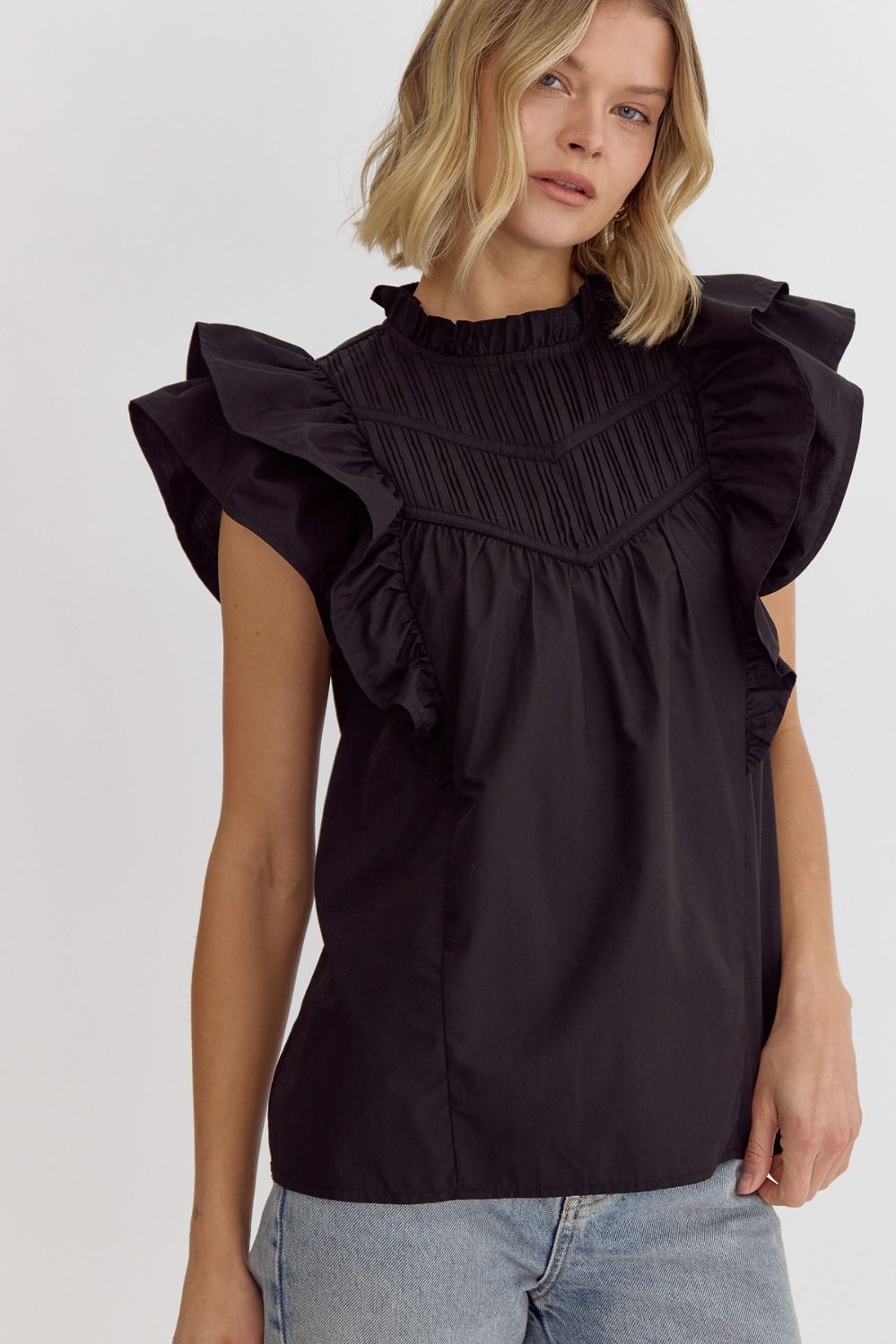 For The Frill Of It Top