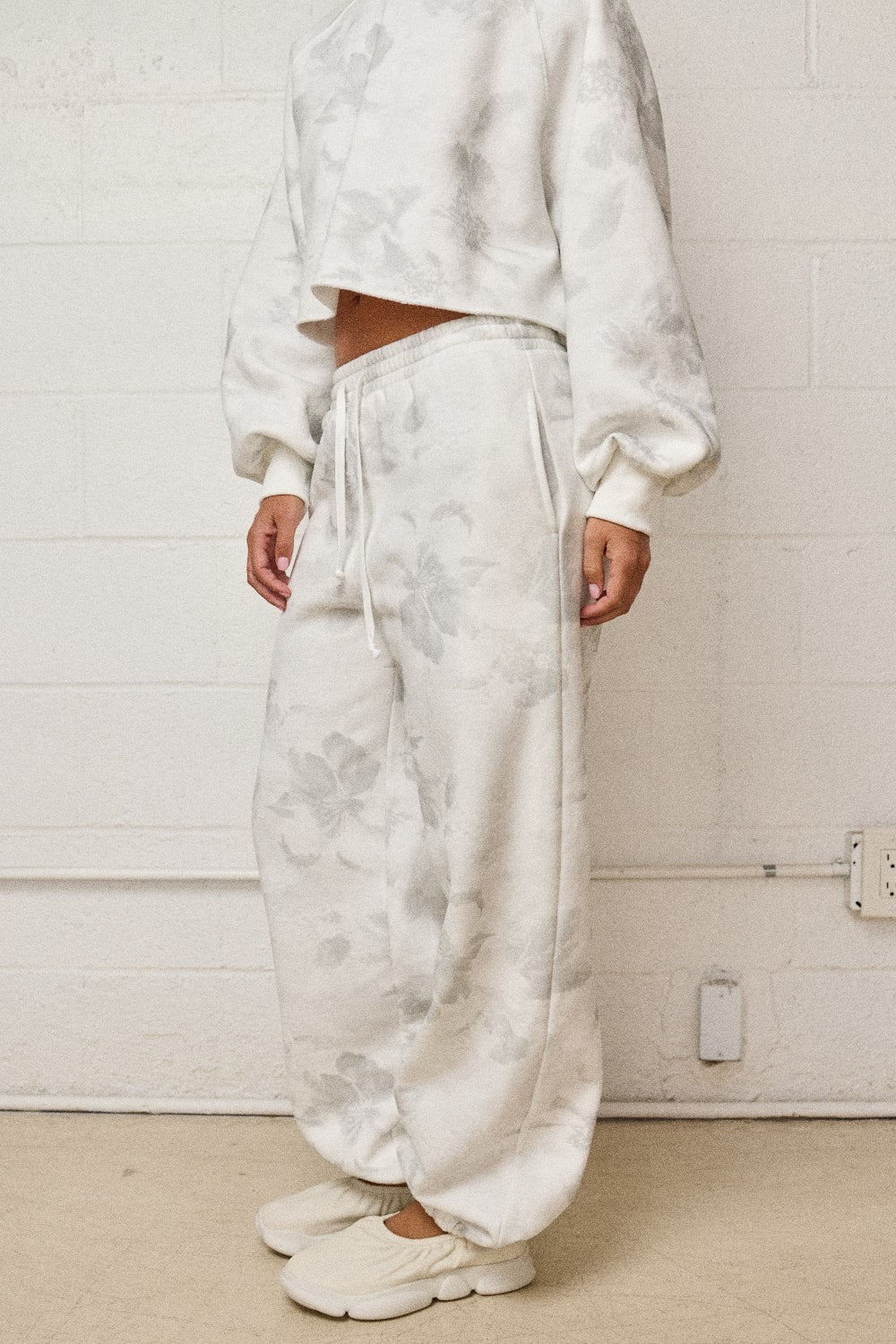 Winter Floral Sweatpants