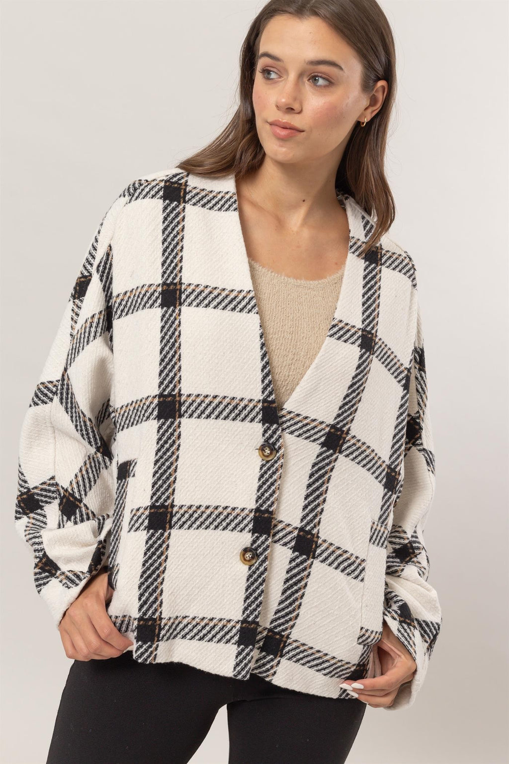 Staple Plaid Jacket