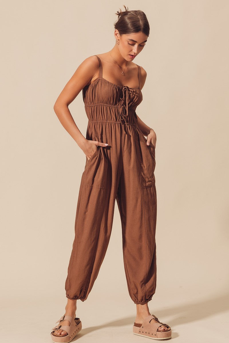 Can't Talk Now Jumpsuit