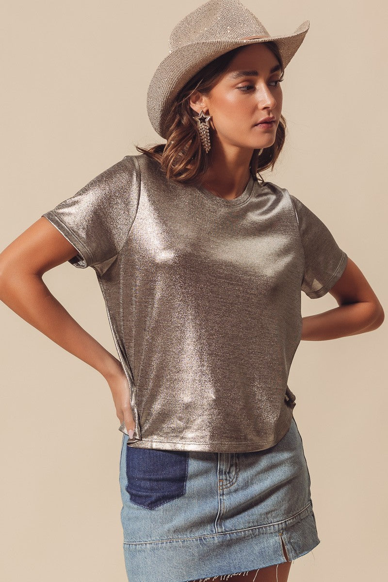 Shiny Sleek Top