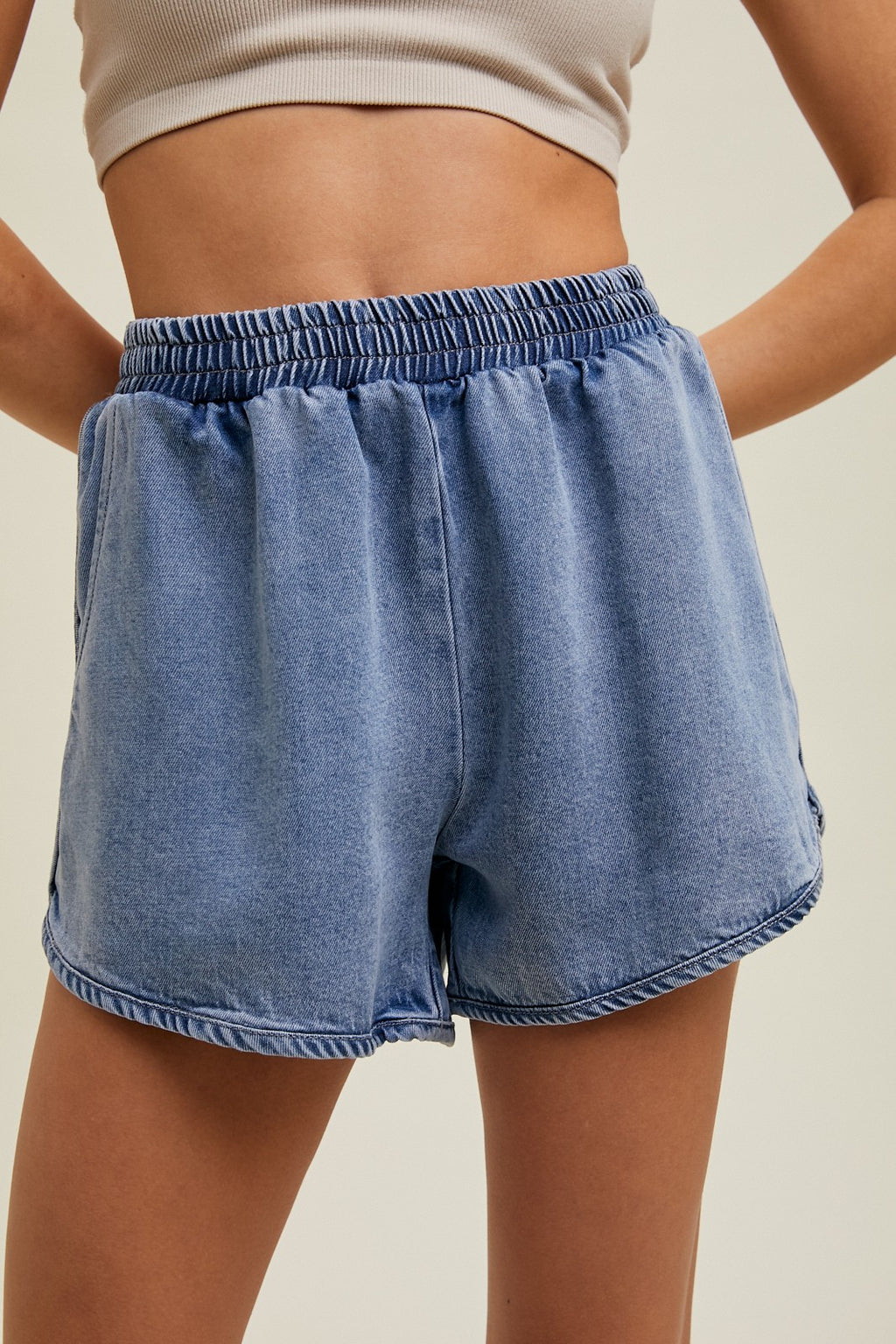 Tencel Denim Shorts