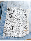 What A Friend in Jesus Denim Jacket