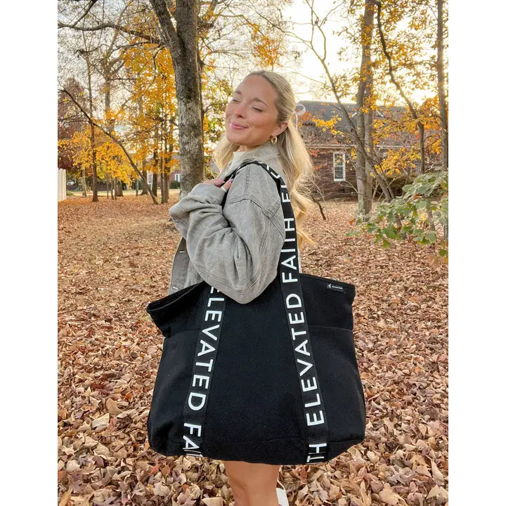 Elevated Faith Large Tote