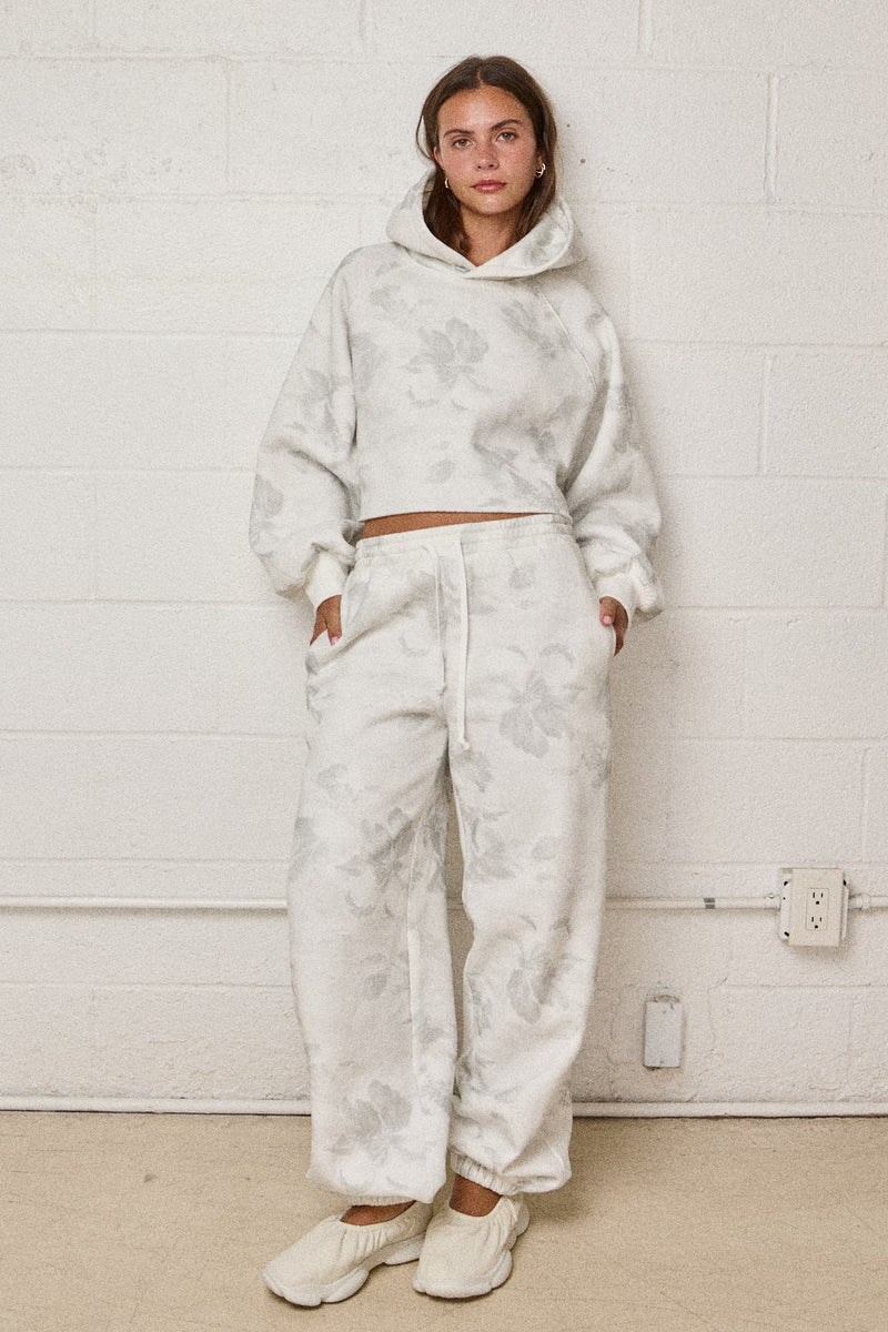 Winter Floral Sweatpants