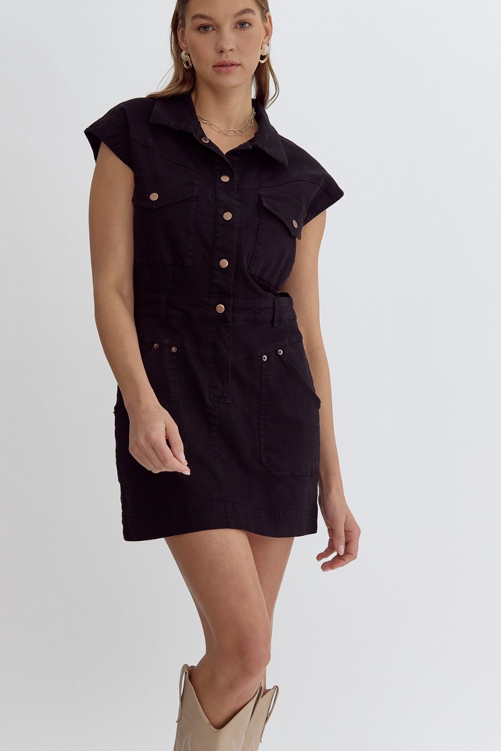 Blackest Black Dress