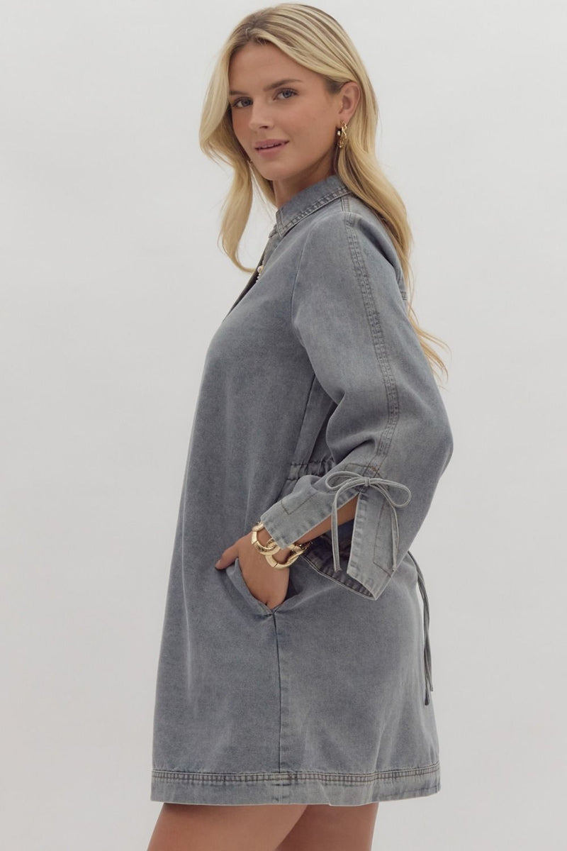 The Ashley Denim Dress