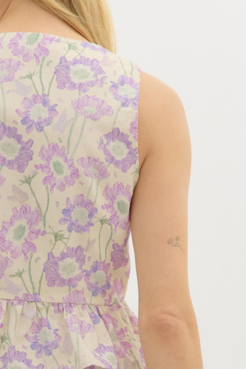 Lavendar Fields Top