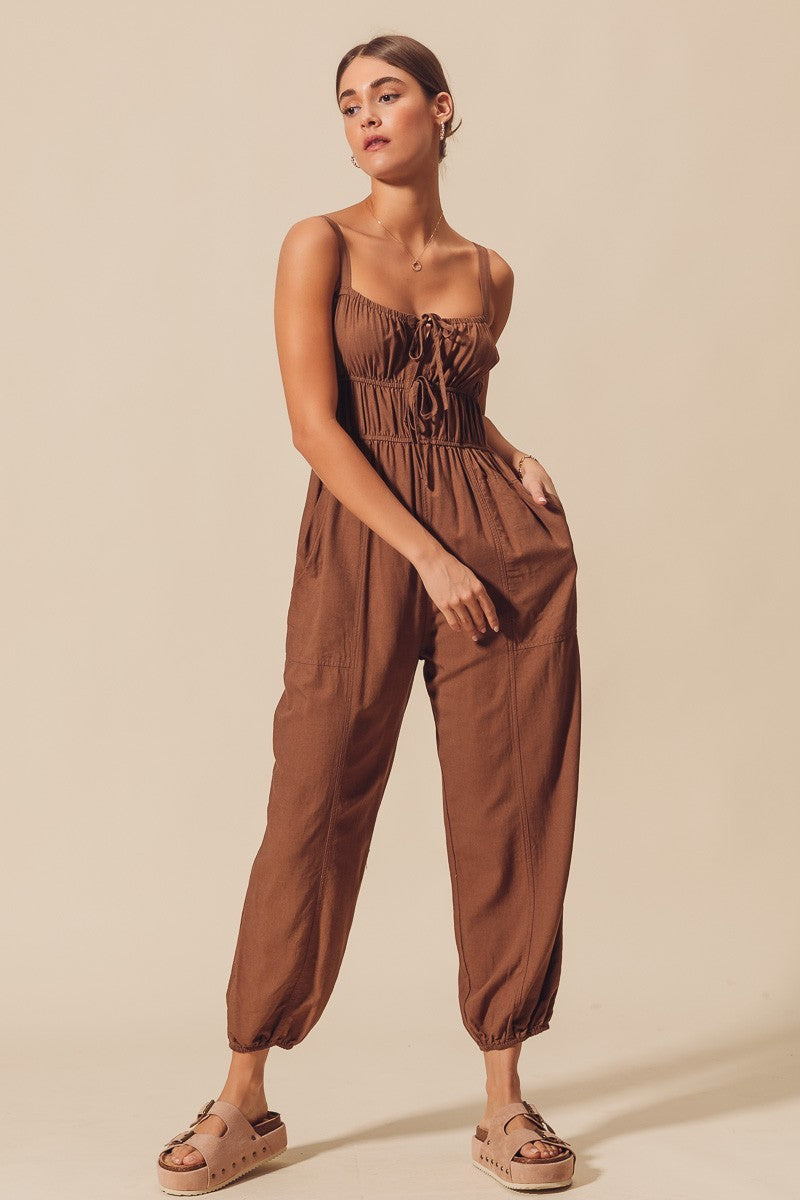 Can't Talk Now Jumpsuit